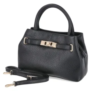 L.Credi Handtasche RENATE - Gr.  - Schwarz - Synthetik