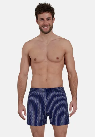 götzburg bodywear - Wäsche Männlich blau-dunkel-minimal - Gr. - 8