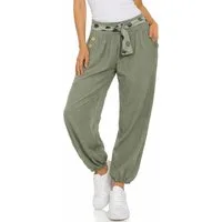 Mississhop Haremshose Leichte Baumwollhose einfarbige Hose Sommerhose Aladinhose M. 270 in Unifarbe
