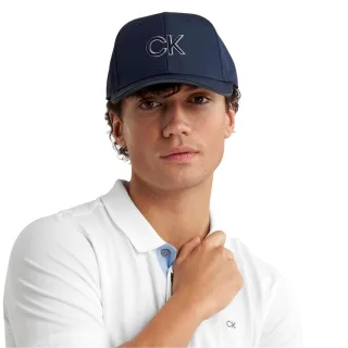 Calvin Klein - Baseball-Mütze für Herren, Emblem (Dunkel-Marineblau)
