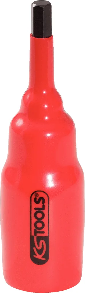 KS Tools 1/2" Bit-Stecknuss mit Schutzisolierung für Innensechskant-Schrauben - 117.1159