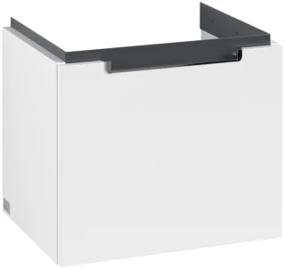 Villeroy & Boch Waschtischunterschrank Subway 2.0 A685 485x420x380mm Griff chromfarbig glänzend Whit A68510MS