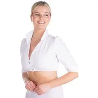 Hammerschmid Dirndlbluse Dirndlbluse - ANDREA - weiß