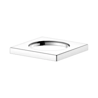 Keuco Rosette eckig IXMO 59599, f. Waschtischarmatur Messing gebürstet, 59599250202 59599250202