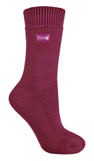 THMO - 1 Paar Damen dicke Fleece gefütterte warme Thermo-Socken für den Winter