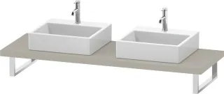 Duravit L-Cube Konsole Taupe Matt 800x550x45 mm - LC103C09191 LC103C09191