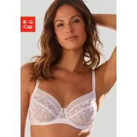 Nuance by Lascana Bügel-BH aus weicher Jacquardspitze mit edlem Herz-Accessorie, Dessous