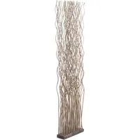 DESIGN DELIGHTS Paravent RAUMTEILER "WAVE", Weidenholz, 170x40cm (HxB), Paravent, Trennwand