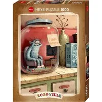 HEYE Puzzle Jarantine / Zozoville, 1000 Puzzleteile, Made in Germany