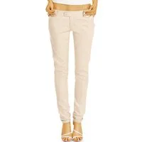 be styled Stoffhose Röhrige Damenhosen, slim fit Hüfthosen Chinohosen - Damen - h15a
