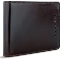 bugatti Geldbörse RFID Wallet With Flap 8CC, aus echtem Rindsleder mit RFID-Blocker Schutz