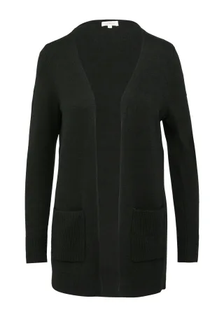 s.Oliver - Strickjacke schwarz - Gr. - 40