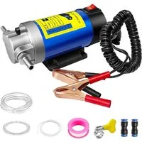 AFKSMILE Ölabsaugpumpe 12V 100W Ölabsaugpumpe, Kraftstoffpumpe, Motoröl-Wechsel Umfüllpumpe (1-tlg), Tragbarer Motor, Geräuscharm, Selbstansaugender Motor, Fluid Extractor