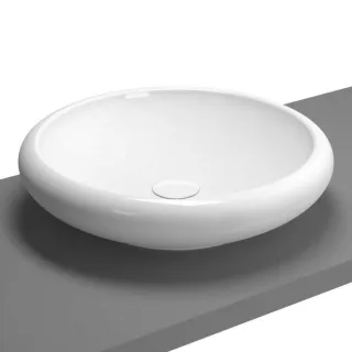 VitrA Istanbul Aufsatzschale 4522B403-0016 weiß VC, d= 50cm, ohne Hahnlochbank/ohne Überlaufloch
