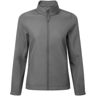 Premier Womens/Ladies Windchecker Soft Shell Jacket (Dunkelgrau)