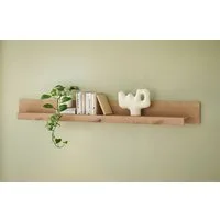 Home affaire Wandboard Cantara, modernes Wandregal, Hängeregal mit Ablagefach, vielseitig einsetzbar, in Eiche Evoke, Weiß oder Kaschmir erhältlich