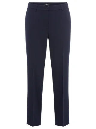 Olsen - Trousers Business Cropped ink blue - Gr. - 44