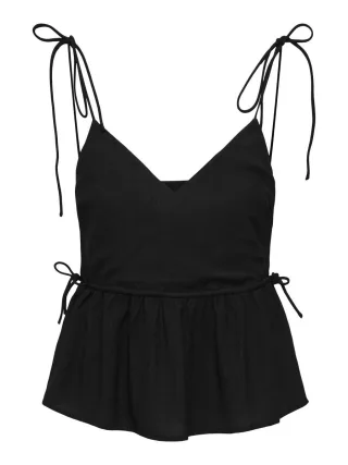 ONLY - Trägertop - Onlnele schwarz - Gr. - M