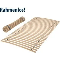 Rollrost Basic Comfort, Jekatex, Kopfteil nicht verstellbar, Fußteil nicht verstellbar, belastbarer Lattenrost, in 90x200 cm und weiteren Größen erhältlich