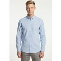 Jack & Jones Langarmhemd JPRBLUSUMMER LINEN BLEND SHIELD LS SHIRT