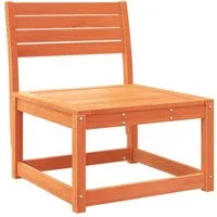 vidaXL Loungesofa Gartensofa Wachsbraun Massivholz Kiefer