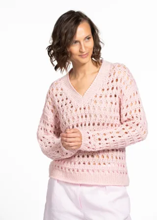 (THE MERCER) N.Y. - Pullover french rose combo - Gr. - 46