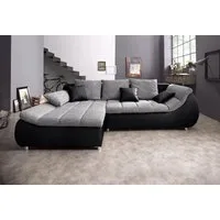 Home affaire Ecksofa Imola, bequem, aktuelle Steppung im Sitz, L-Form, Breite 270cm, wahlweise mit Bettfunktion