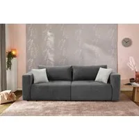 Jockenhöfer Gruppe Big-Sofa Relax, B: 243 cm, Liegefl. 145x197 cm, mit Bettfunktion, Bettkasten & Zierkissen, Sitzelemente ausziehbar
