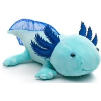 Uni-Toys Kuscheltier Axolotl - verschiedene Farben - 32 cm (Länge) - Plüsch, Plüschtier, zu 100 % recyceltes Füllmaterial