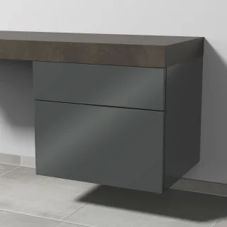 Sanipa Unterschrank 2morrow (P2187) 510x600x520 Anthrazit-Glanz, P218779 P218779