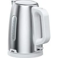 Wasserkocher PurShine WK 1500 WH edelstahl/weiß, 1,7 Liter, 2.200 Watt