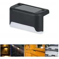 FELIXLEO LED Solarleuchte 12 PCS Solarlampen für Außen Garten,Deckleuchten Warmes Licht, Schwarz