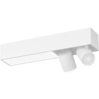 Philips Hue Smarte LED-Leuchte White & Color Ambiance Centris 2er Spot schwarz, Abschaltautomatik, Bluetooth, CCT - über Fernbedienung, Dimmfunktion, Farbsteuerung, Farbwechsel, Leuchtdauer einstellbar, Memoryfunktion, Nachtlichtfunktion, RGB, Smart 