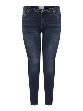 ONLY CARMAKOMA - CARWILLY REG SKINNY DNM REA2600 NOOS Dark Blue Denim - Gr. - 32