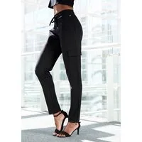 LASCANA Cargohose in weich fließendem Material, Loungewear