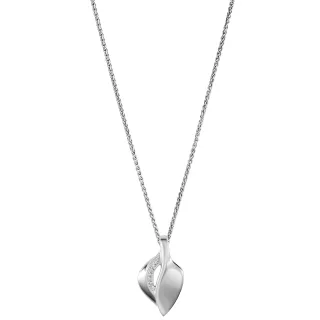 Orphelia 'Anet' Damenkette mit Anhänger aus 925er Sterlingsilber – Silber ZH-7520