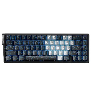 EWEADN ZAP68 Magnetic Switch Mechanical Keyboard 67-Keys Tri-mode ARGB Backlights 8K+128K 7000mAh Battery RT0.01mm 65% L
