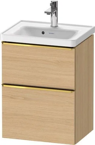 Duravit D-Neo Waschtischunterbau wandhängend Natur Eiche Matt 484x372x625 mm - DE4350034300000 DE4350034300000