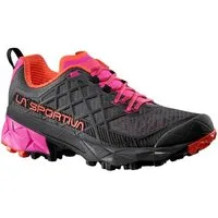 La Sportiva Trail-Laufschuhe Akyra II carbongrau/pink Damen Wanderschuh