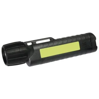 UK Helmlampe 4AA eLED CPO , TS Heckschalter, schwarz