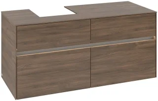 Villeroy & Boch Waschtischunterschrank Collaro C098B0 1200x548x500mm mit Beleuchtung Arizona Oak C098B0VH