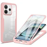 betterfon Handyhülle für Xiaomi Redmi Note 14 4G TPU Schutzcase, 2-teiliges 360 Grad Case mit Rundumschutz und Displayschutz