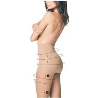 Fiore Stützstrumpfhose Bodycare (Packung 1 St. 1 Paar) Stützstrumpfhose 40DEN Comfort light Kompressionsstrümpfe