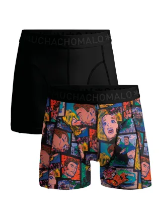 Muchachomalo Herren Boxer Shorts - 2er Pack - Herren Unterwäsche