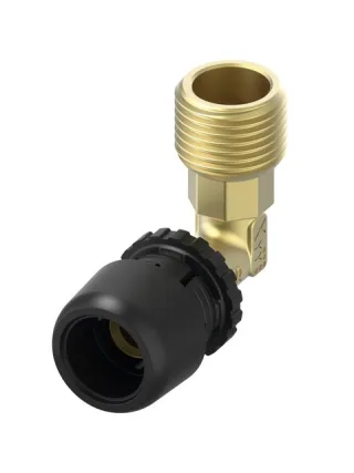 Tece logo-Ax Winkelübergangsnippel Dimension 25 x R 3/4", Siliziumbronze, 8802704 8802704