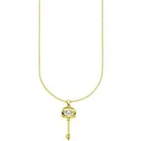 Aniston JEWELRY & WATCHES Kette mit Anhänger Schmuck Geschenk Silber 925 Halskette mit Schlüsselanhänger, mit Zirkonia (synth)
