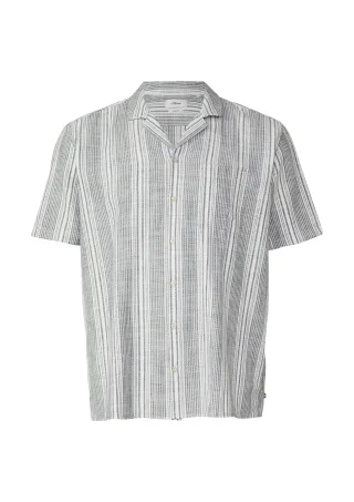 s.Oliver - Hemd blau/weiß - Gr. - 3XL