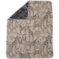 Kinderdecke Babydecke Juwel 'Safari' 70 x 90 cm, DAVID FUSSENEGGER