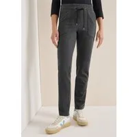 CECIL Jogger Pants mit Elastikbund und Tunnelzugbändchen
