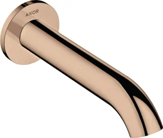 Hansgrohe Wanneneinlauf Axor Uno gebogen Polished Red Gold 38411300